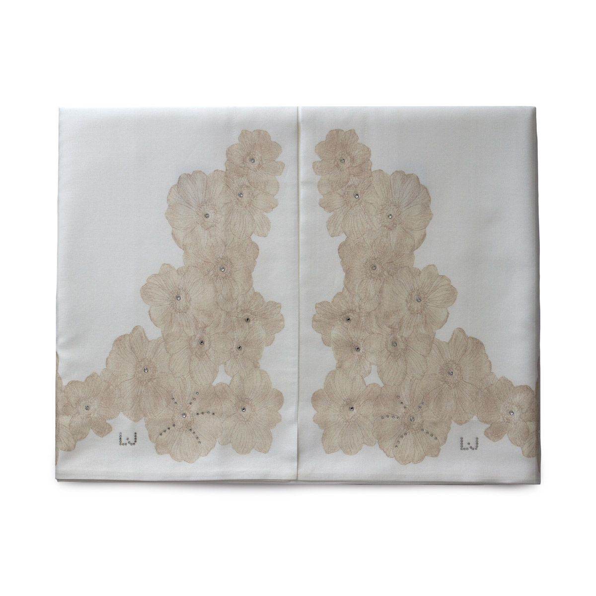 Lenzuola con pizzo Biancheria Cassiopea LL1108 Liu Jo Home - evabiancheria